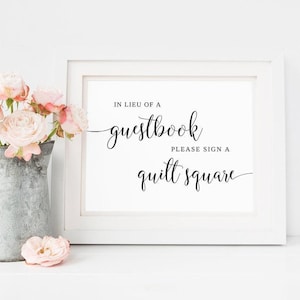 Wedding Quilt Guest Book Sign, Wedding Guest Quilt Sign, Sign Our Quilt Squares, Wedding Quilt Sign, Rustic Wedding Signs Printable,