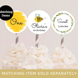 Bumble Bee Birthday Invitation Template 1st Bee Day Invitation Bee Day Party First Birthday Invite Bumble Bee Party Invitation Editable 003 image 7