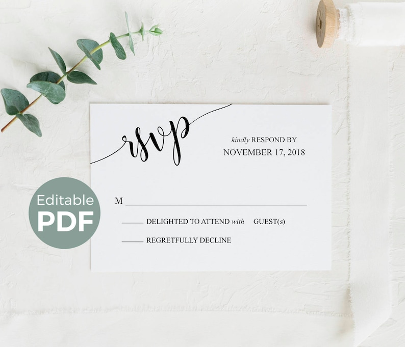 Wedding ceremony RSVP Playing cards Template, Printable Rsvp Playing cards Rustic, Editable Wedding day Solution Playing cards, Do it yourself Wedding day RSVP Remedy Playing cards, Rsvp Include Card Pdf photograph relating to Printable Rsvp Card named Marriage ceremony RSVP Playing cards Template, Printable Rsvp Playing cards Rustic, Editable Marriage Respond to Playing cards, Do-it-yourself Wedding day RSVP Answer Playing cards, Rsvp Include Card Pdf