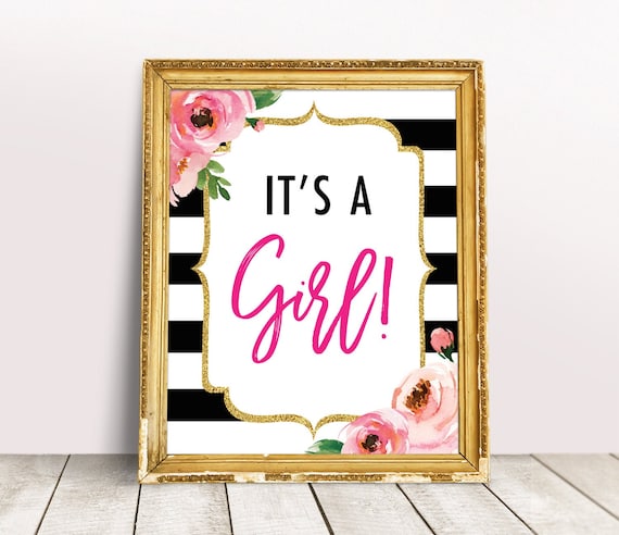 Etsy girl sale baby shower