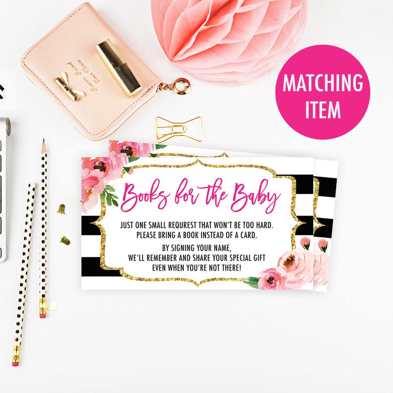 Kate Baby Shower Invitation Template Spade Baby Shower - Etsy