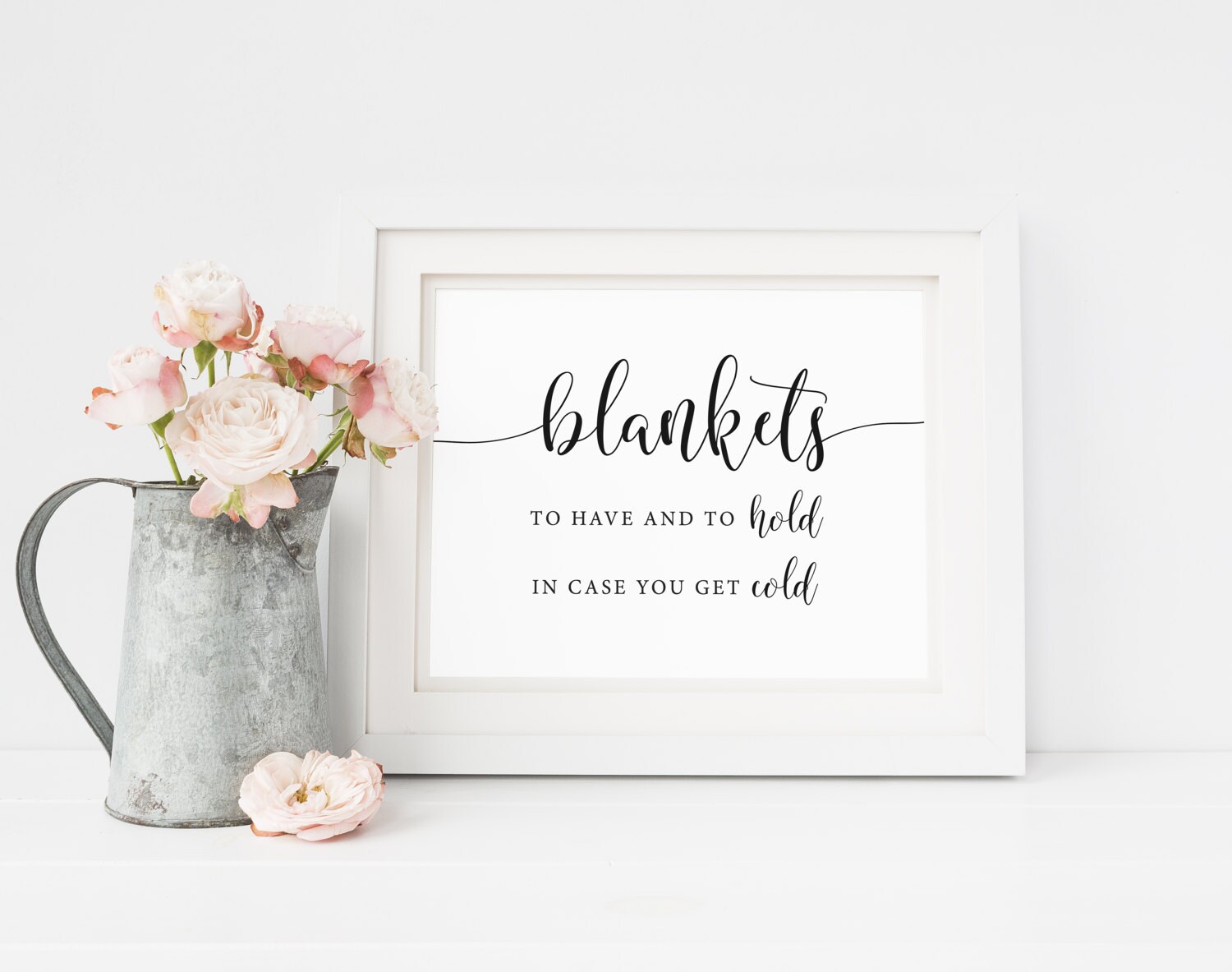 Wedding Blanket Favor Sign to Have and to Hold in Case You Etsy