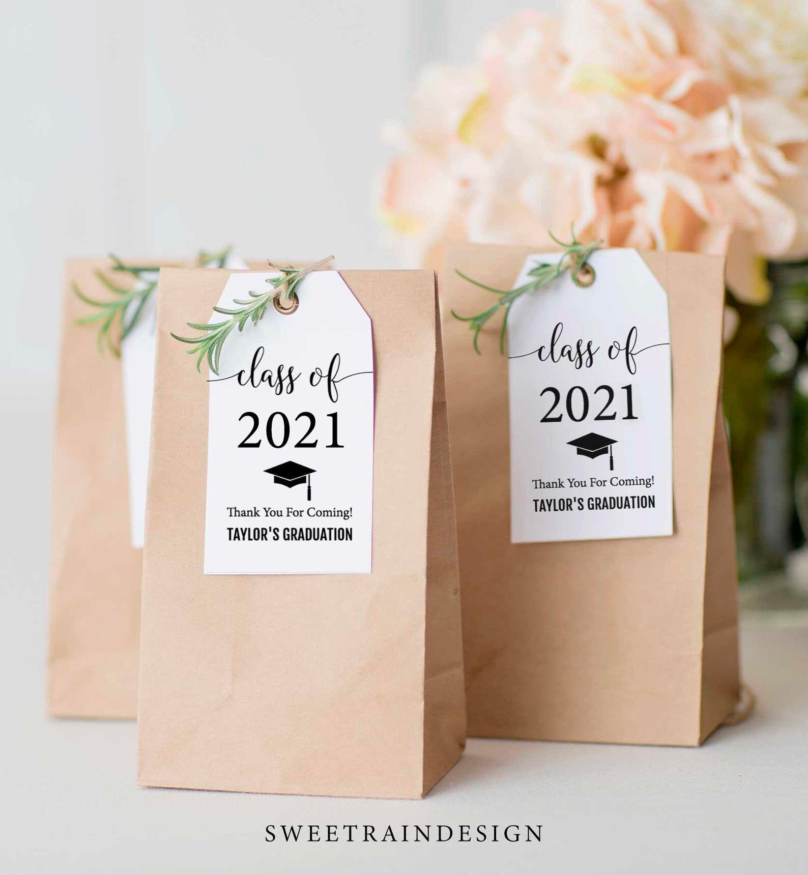 Graduation Tags Printable Grad Party Ideas Graduation Favor - Etsy