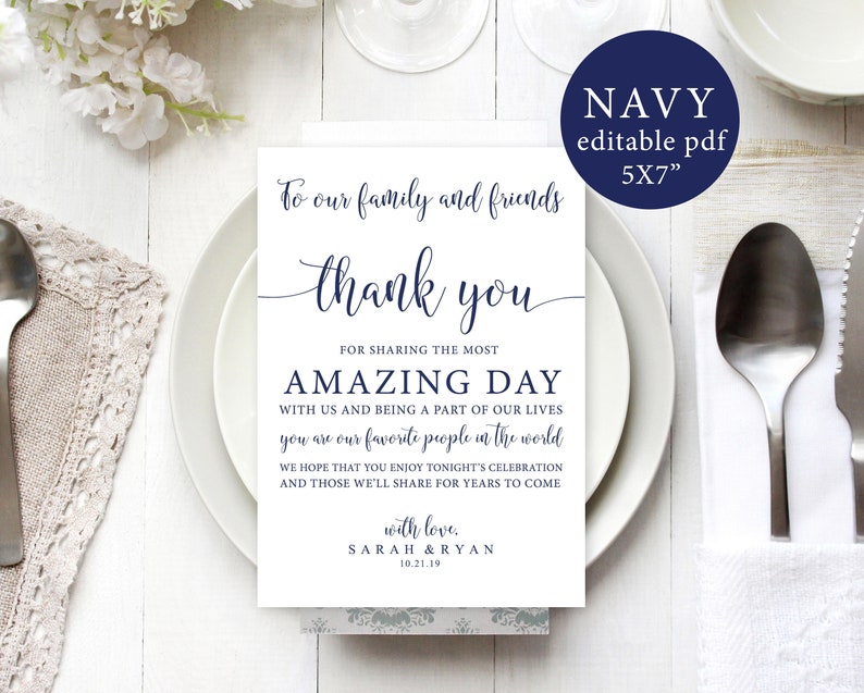 Lovely Thank You For Coming To Our Wedding Reception Kuntome