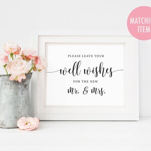 Please Sign Our Guest Board Printable, Please Sign Our Guest Board Sign, Rustic Wedding Guest Book Alternative, Wedding Board Reception Sign image 6