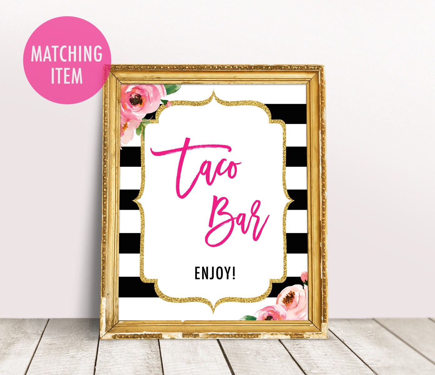 Kate Details Card Template Kate Bridal Shower Insert Wedding | Etsy