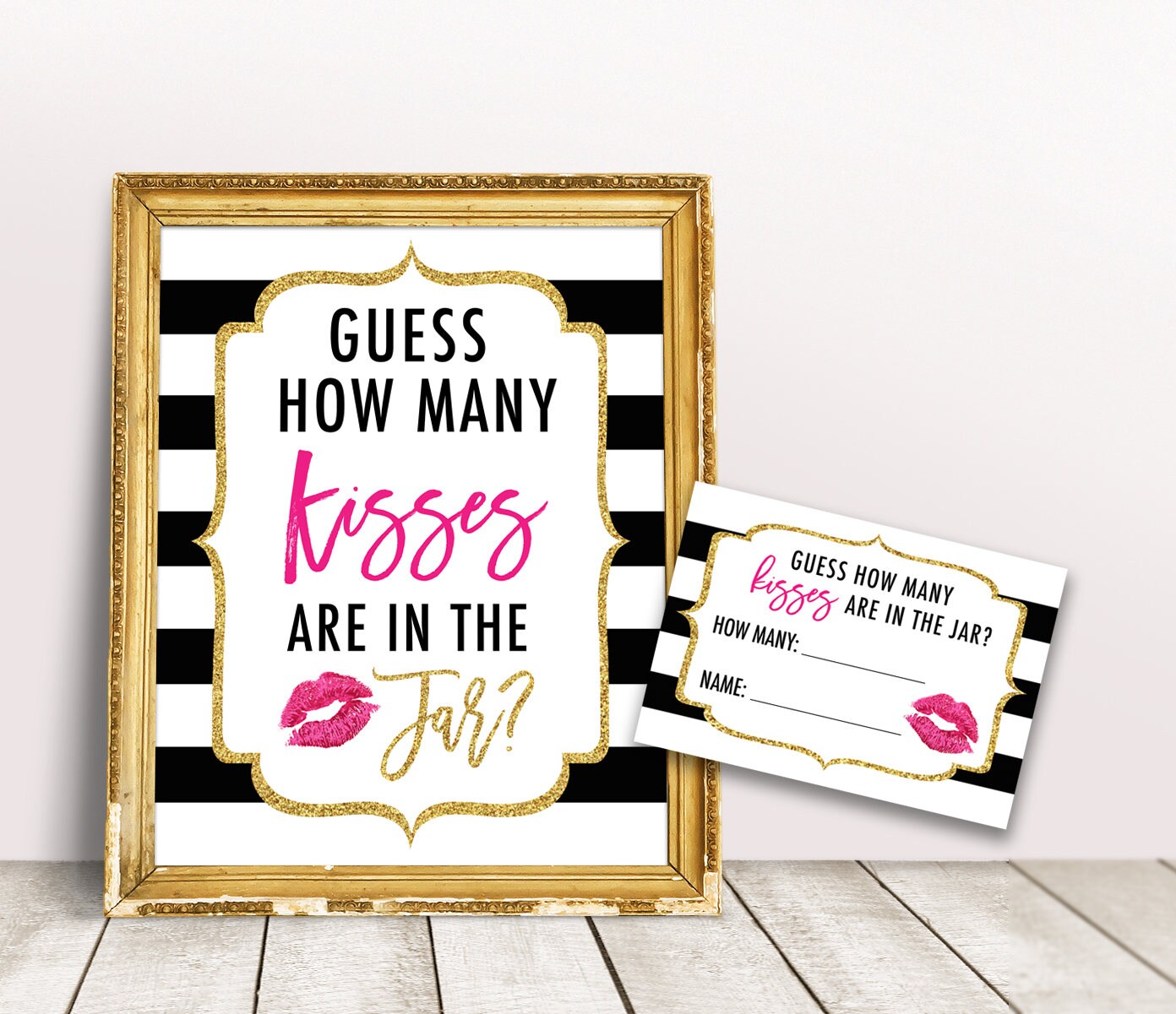 Kate Bridal Shower Games Package Printable Spade Inspired | Etsy