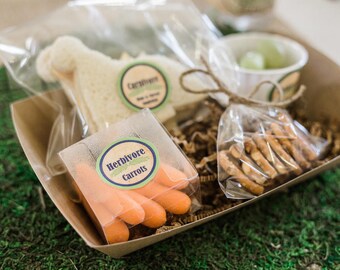 Digital Dinosaur Herbivore/Carnivore Food Labels