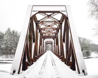 Trestle - White Mountains, New Hampshire - New England -  Photo Print - Home Decor - Wall Art - Free Shipping