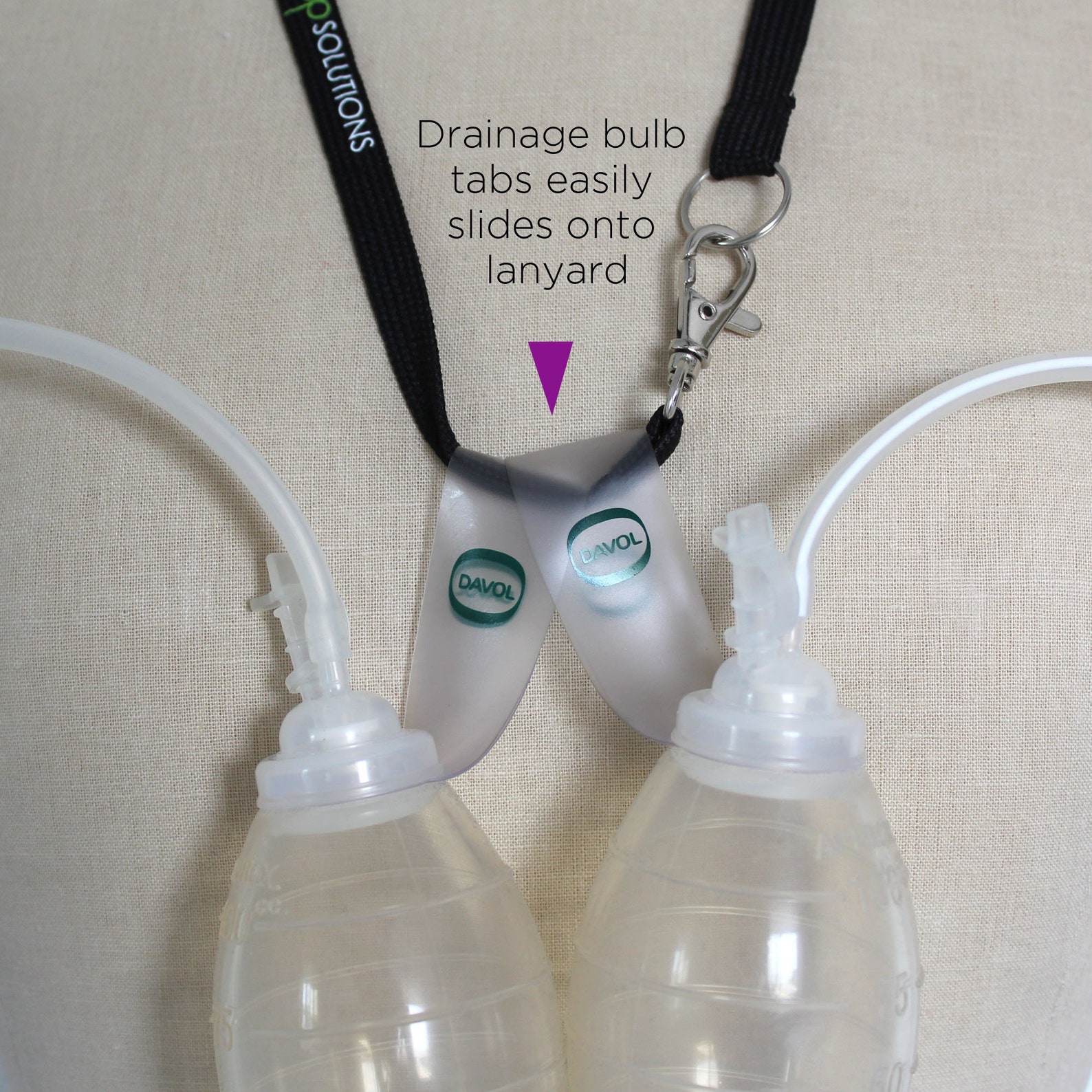 Surgical Drain Pockets and Lanyard Set for Mastectomy and Etsy