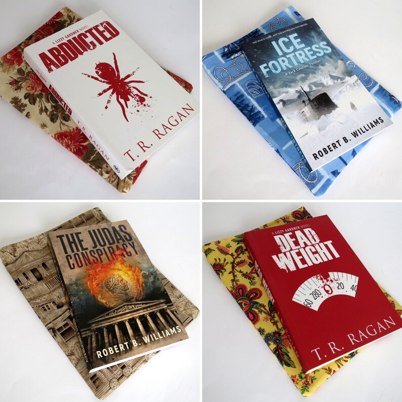 Book Pouch Book Protector Book Sleeve Paperback Cover Etsy Australia