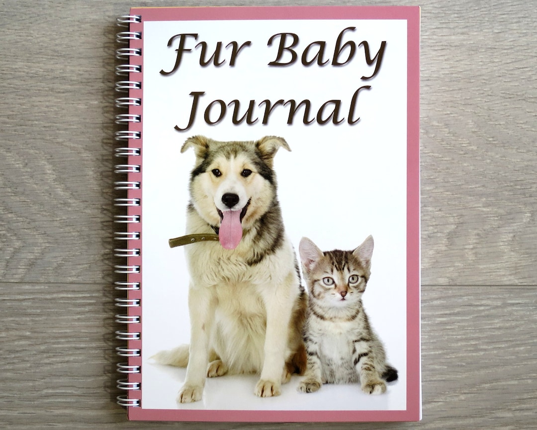 Fur Baby Journal Pet Journal Dog Journal Cat Journal Pet - Etsy