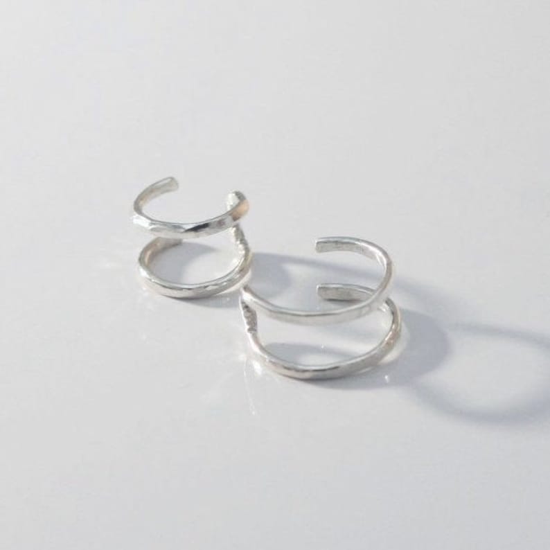 Faux Piercing Oreille Manchette Triangulaire