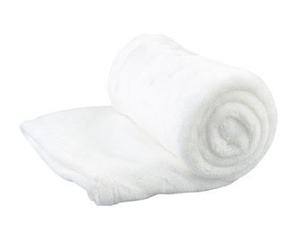 White Blank Blankets Sublimation Blanks 50x60 Etsy