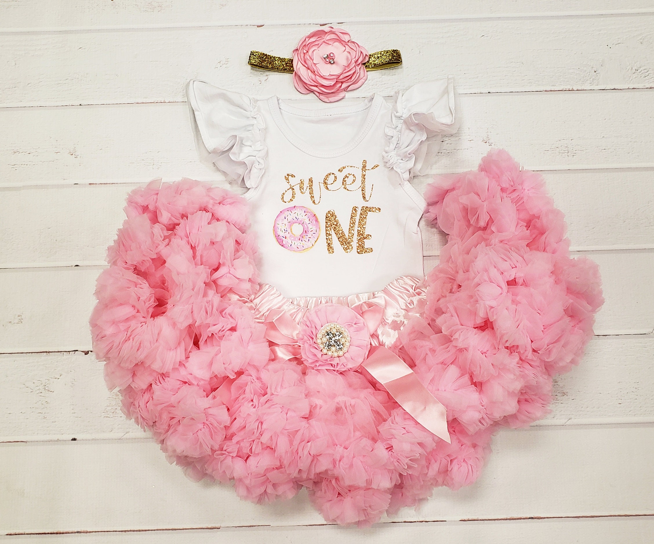 Sweet one birthday outfit girl 1st Birthday Girl Outfit First Etsy