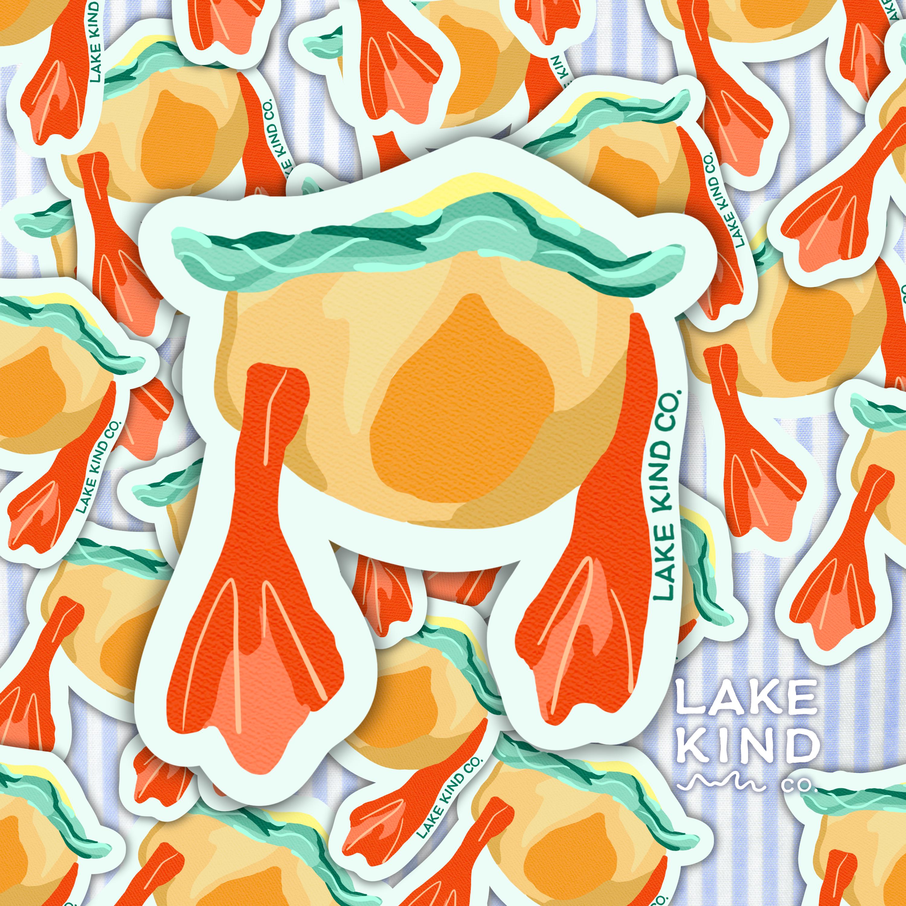 Duck Butt Sticker: Funny Waterfowl Vinyl Decal - Etsy