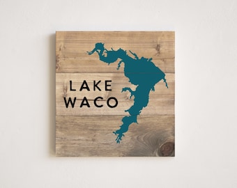 Custom Lake House Sign - Hand painted, Wood Sign