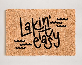 Paillasson Lakin' it Easy - Paillasson en fibre de coco naturelle