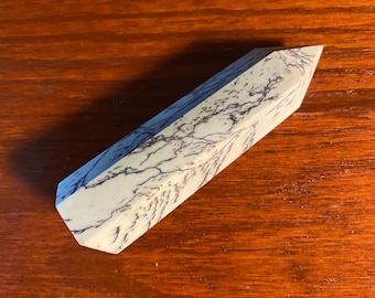 Sage Jasper, Dendritic, Green, Polished Standing Tower, 72.50 Grams, CR12147