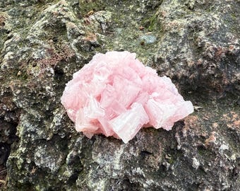Pink Halite, Rock Salt Crystal, Hopper Crystals, Searles Valley California, 48.40 Grams, CR12493