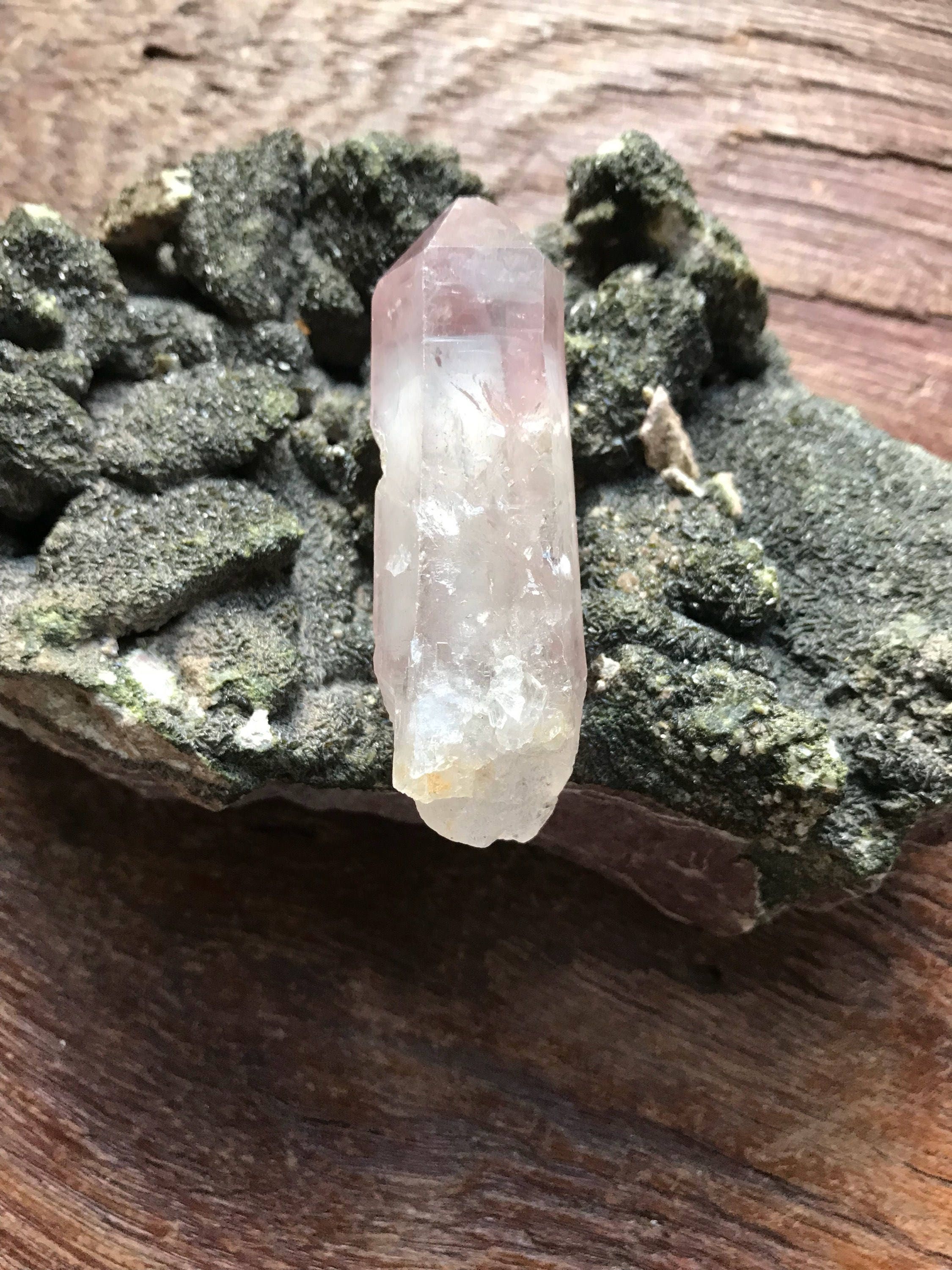 Raw Lithium Phantom Quartz, Therapeutic, Mine Fresh, Powerful Calming