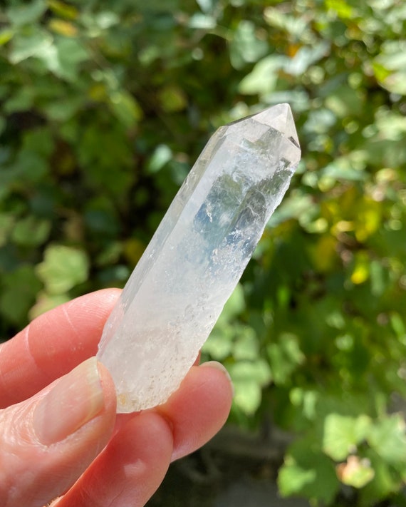 Blue Mist Lemurian, Raw Lemurian Blue Smoke Crystal, Lithium/Cookeite Included, Barnacles, Colombia, 36.60 Grams, CR10530
