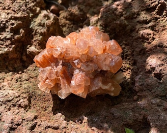 Aragonite Cluster, 1/4 LB+ Raw, Morocco, 120.10 Grams, CR12126