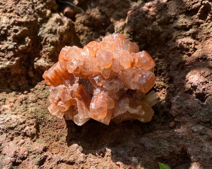 Aragonite Cluster, 1/4 LB+ Raw, Morocco, 120.10 Grams, CR12126