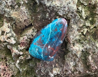 Chrysocolla, Polished Stone, Stone of Peace, 66.40 Grams, Peru, CR12763