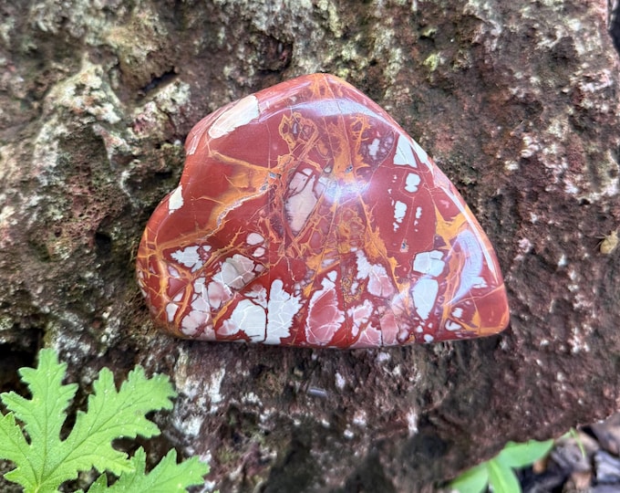 Noreena, 3/4 LB+ Picture Jasper, Polished Large Stone, Western Australia, 378.10 Grams, CR12761
