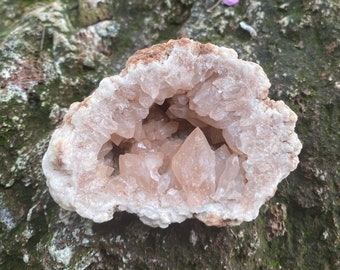 Pink Amethyst Cluster, 1/2 LB+  Raw, Natural, Juicy Color, Patagonia, Argentina, 254.20 Grams, CR11619