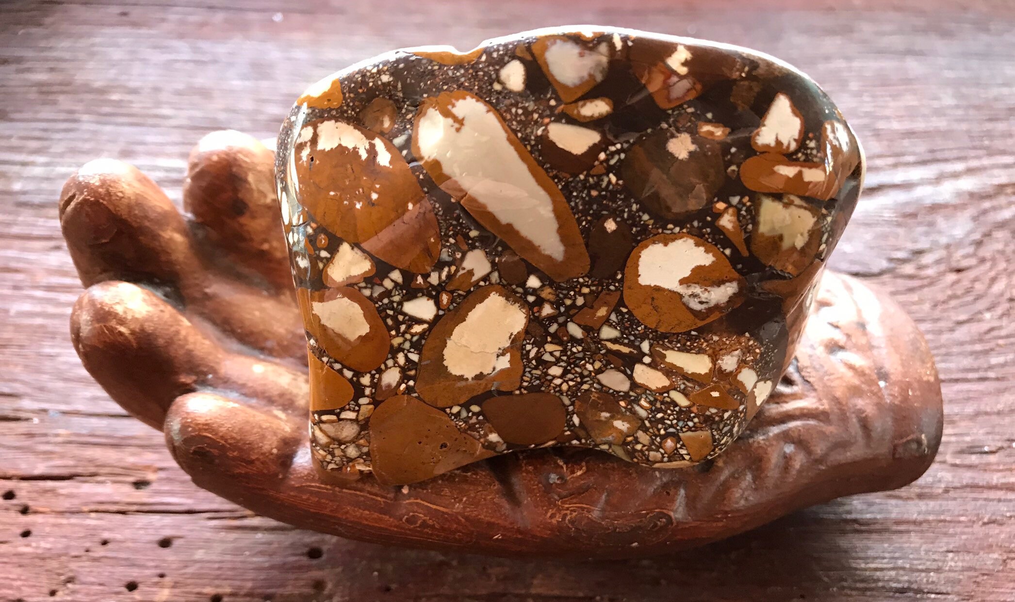 1/2 LB Pudding Stone, Tennessee, 264.8 Grams, 9.34 Ounces, CR5076