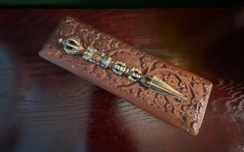 Tibetan Kila, Phurba, Kilaya, Copper & Brass Ritual and Prayer Tool ...