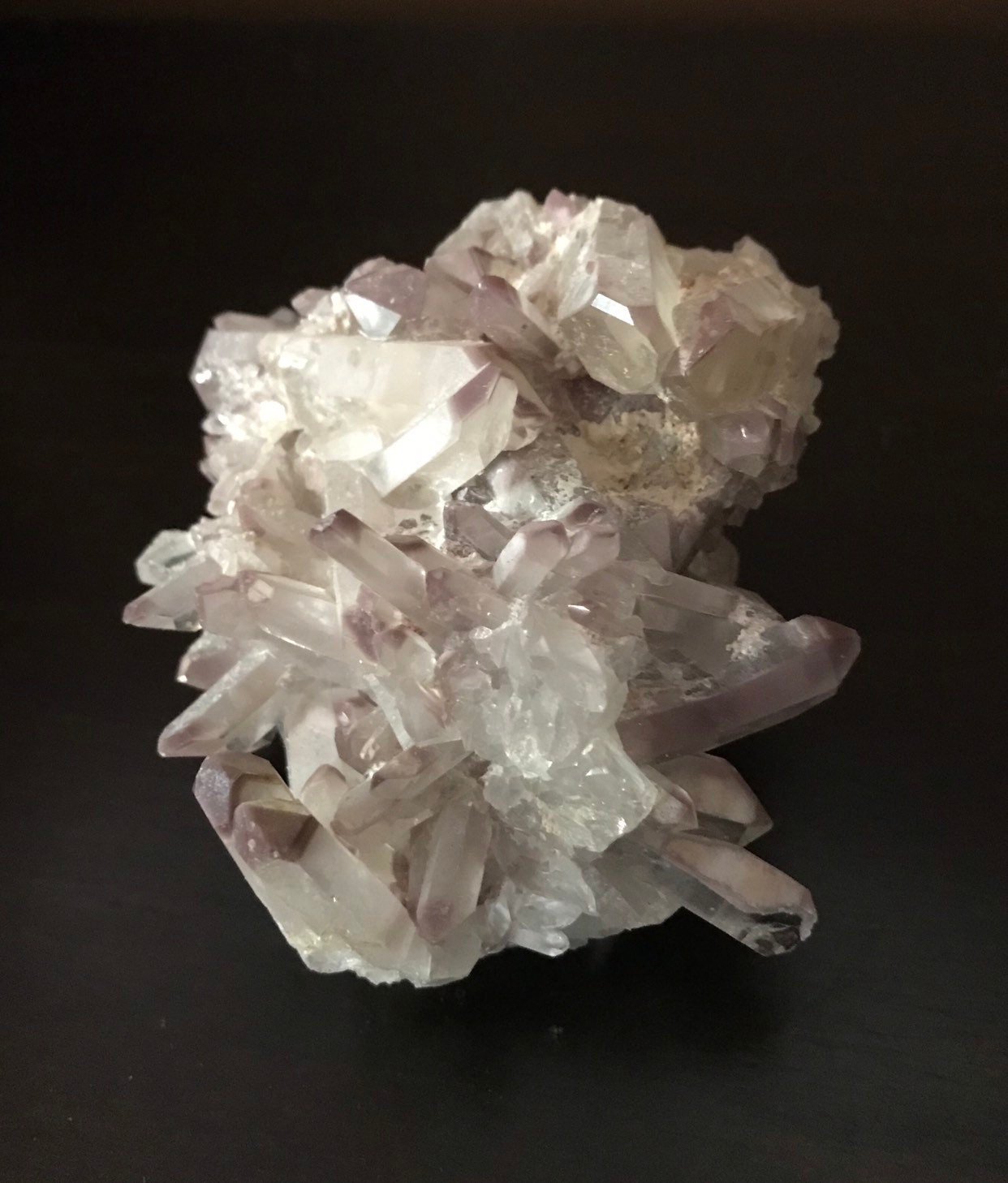 1/3 LB Lithium Quartz Cluster, Raw, Full Crystal, Limonite, Calming ...