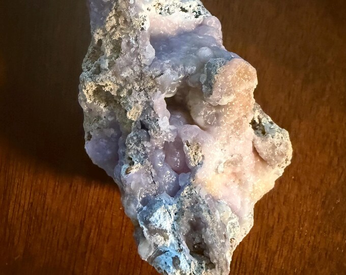 Smithsonite, 1/2 LB+ Botryoidal, Lilac, Pink, Blue, and Gold in Matrix, New Beginnings, Favorable Outcomes, 232.30 Grams, Mexico, CR12608