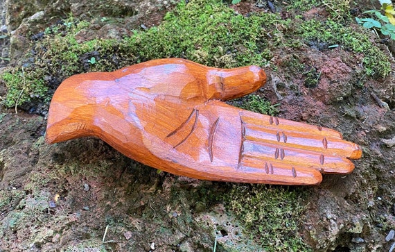 Wooden Hand Sculpture, Hand Carved & Finished, Indonesia