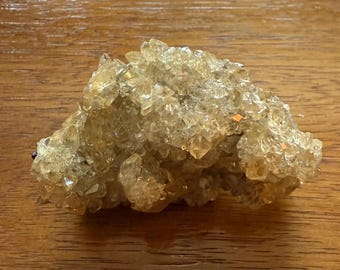 Elmwood Calcite Cluster with Sphalerite, Tiny Pale Golden Dogtooth Crystals, Tennessee, 50.80 Grams, CR12497