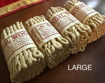Aromatic Rope Incense, CHOOSE From Various Scents, 25-75 Ropes per Package, Nepal, India