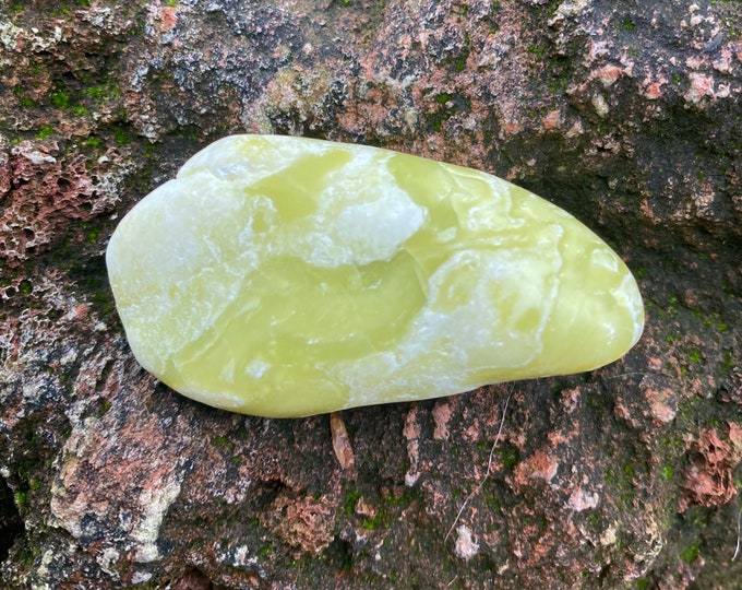 Noble Serpentine, Healerite Polished Stone, Washington State, 66.80 Grams, CR11597