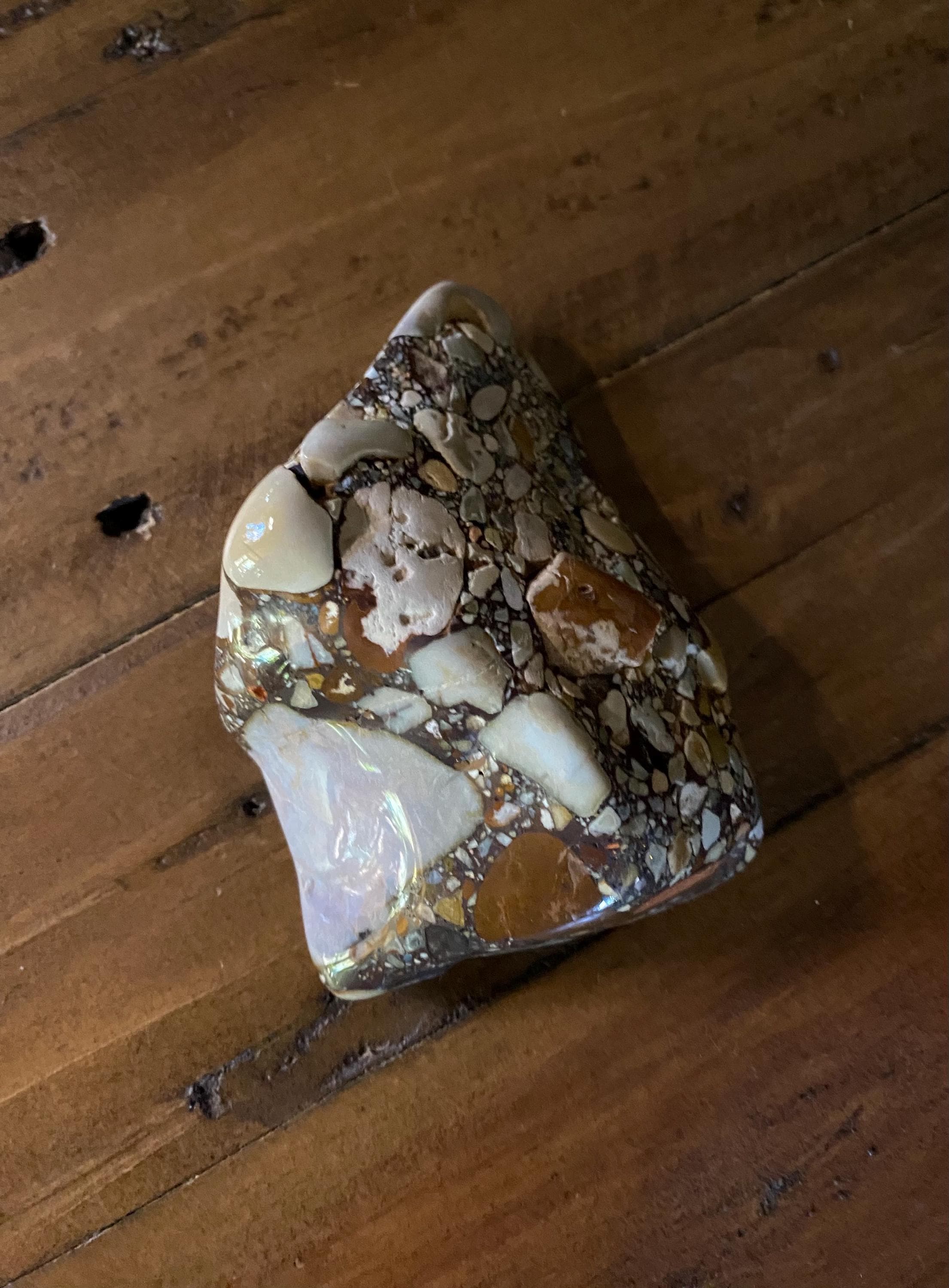 Pudding Stone, 1/2 LB Conglomerate, Tennessee, 252.00 Grams Pudding Stone, 1/2 LB Conglomerate, Tennessee, 252.00 Grams