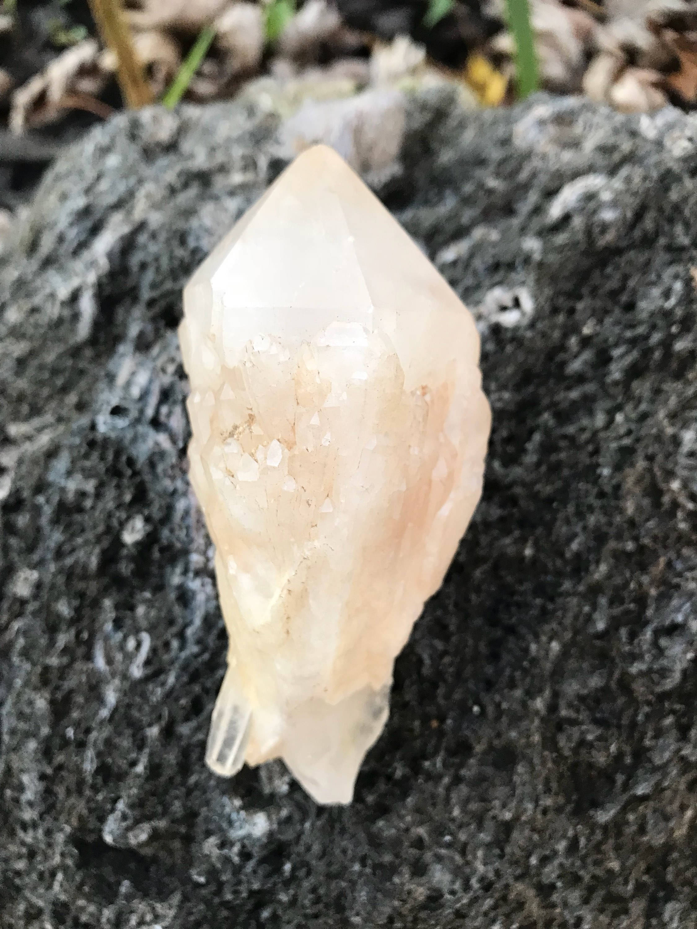 CANDLE QUARTZ, Raw, Crystal, Madagascar, Mine Fresh