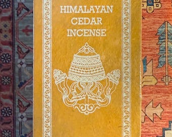 Himalayan Cedar Incense, 4" Sticks, 40 Per Box, No Bamboo Core