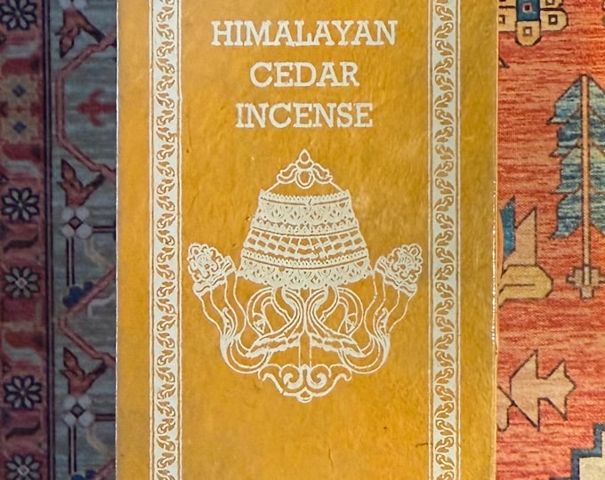 Himalayan Cedar Incense, 4" Sticks, 40 Per Box, No Bamboo Core