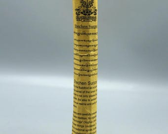 Shechen Surpoe Pure and Sacred Tibetan Offering Incense, 10" Sticks, 33 per Package