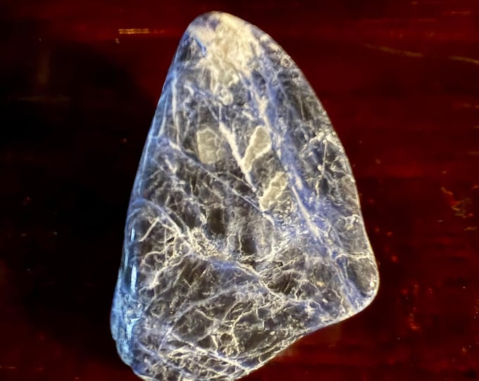 Sodalite, Free Form Stone, Polished, Brazil, 276.50 Grams, CR12459