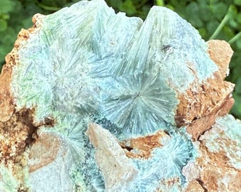 Wavellite in Matrix, Raw Stone, Arkansas, 124.40 Grams, CR12607