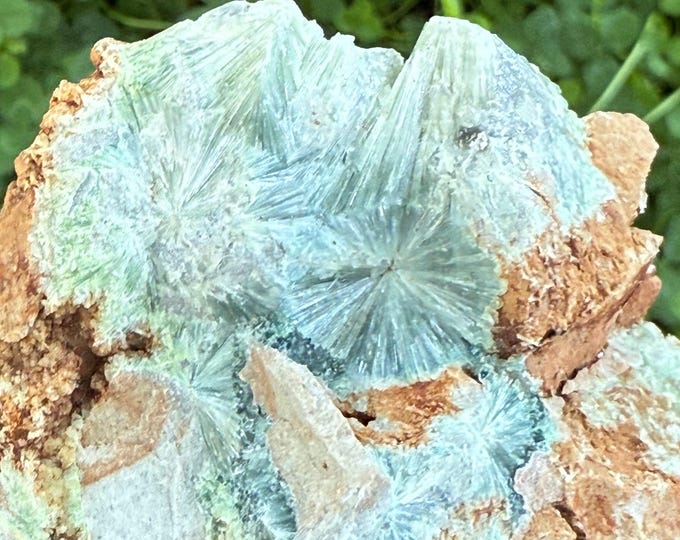 Wavellite in Matrix, Raw Stone, Arkansas, 124.40 Grams, CR12607