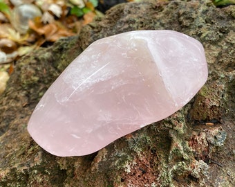 Rose Quartz, 3/4 LB- Semi Polished Free Form, South Africa, 325.40 Grams, CR11379