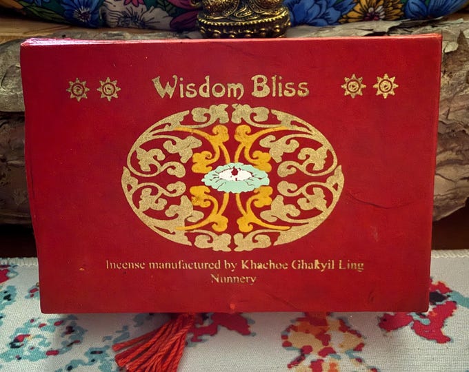 Wisdom Bliss & Medicine Buddha Tibetan Incense, Gift Boxed, 82 sticks, 4" each, Dhoop Sticks, Nepal