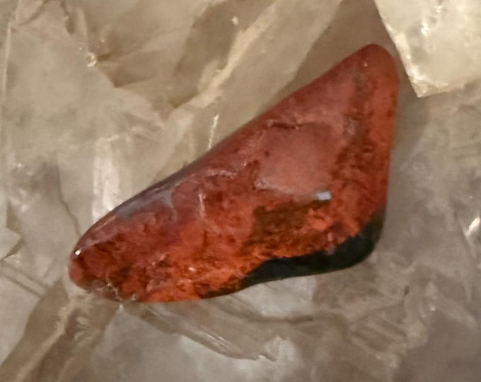 Crimson Cuprite, Polished Freeform Palmstone, Mexico, 51.10 Grams, CR12770